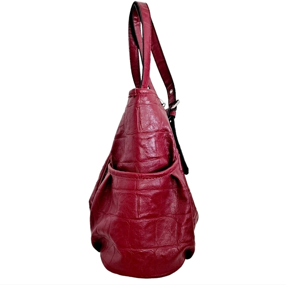 Nicole by Nicole Miller Red Shoulder Bag - Picture 5 of 12